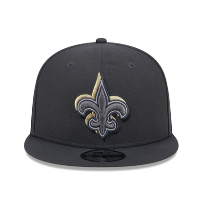 New Era 9Fifty Graphite New Orleans Saints 2024 Draft Snapback