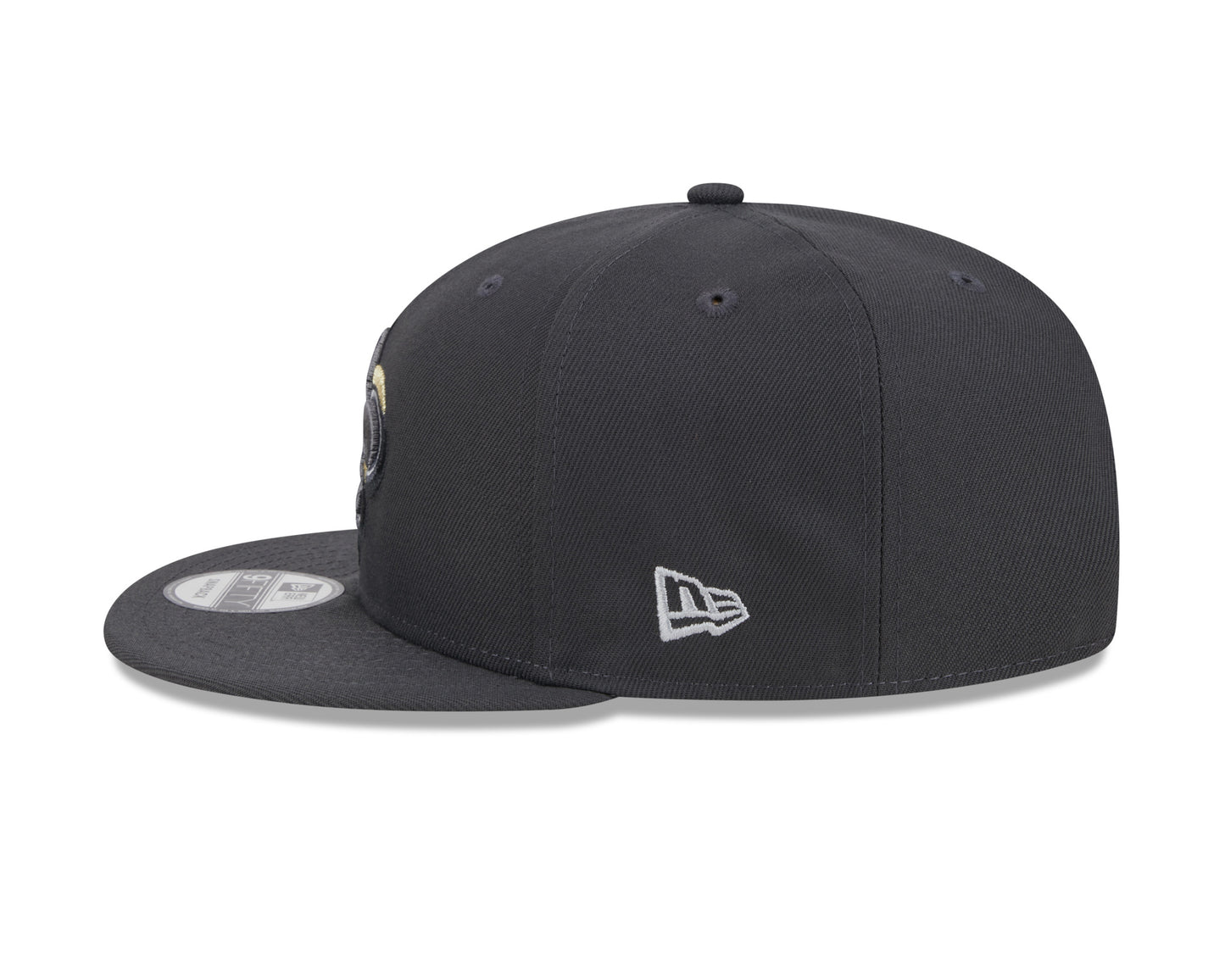 New Era 9Fifty Graphite New Orleans Saints 2024 Draft Snapback