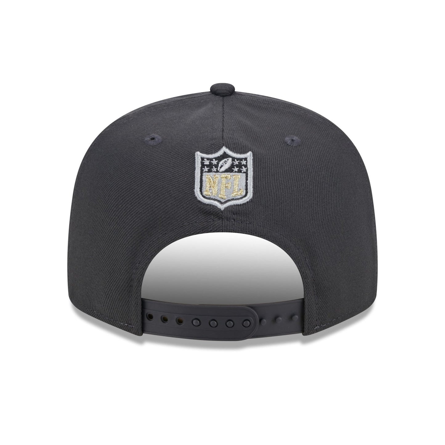 New Era 9Fifty Graphite New Orleans Saints 2024 Draft Snapback