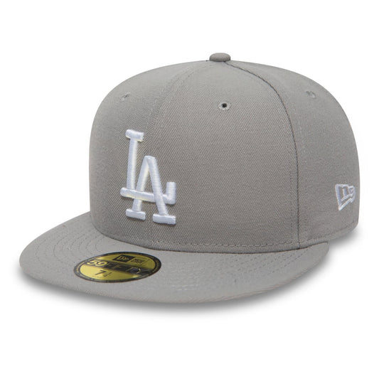 New Era - 59Fifty MLB LA Dodgers Essential Grey, Fitted