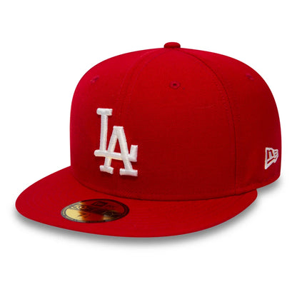 New Era - 59Fifty LA Dodgers Essential Red, Fitted