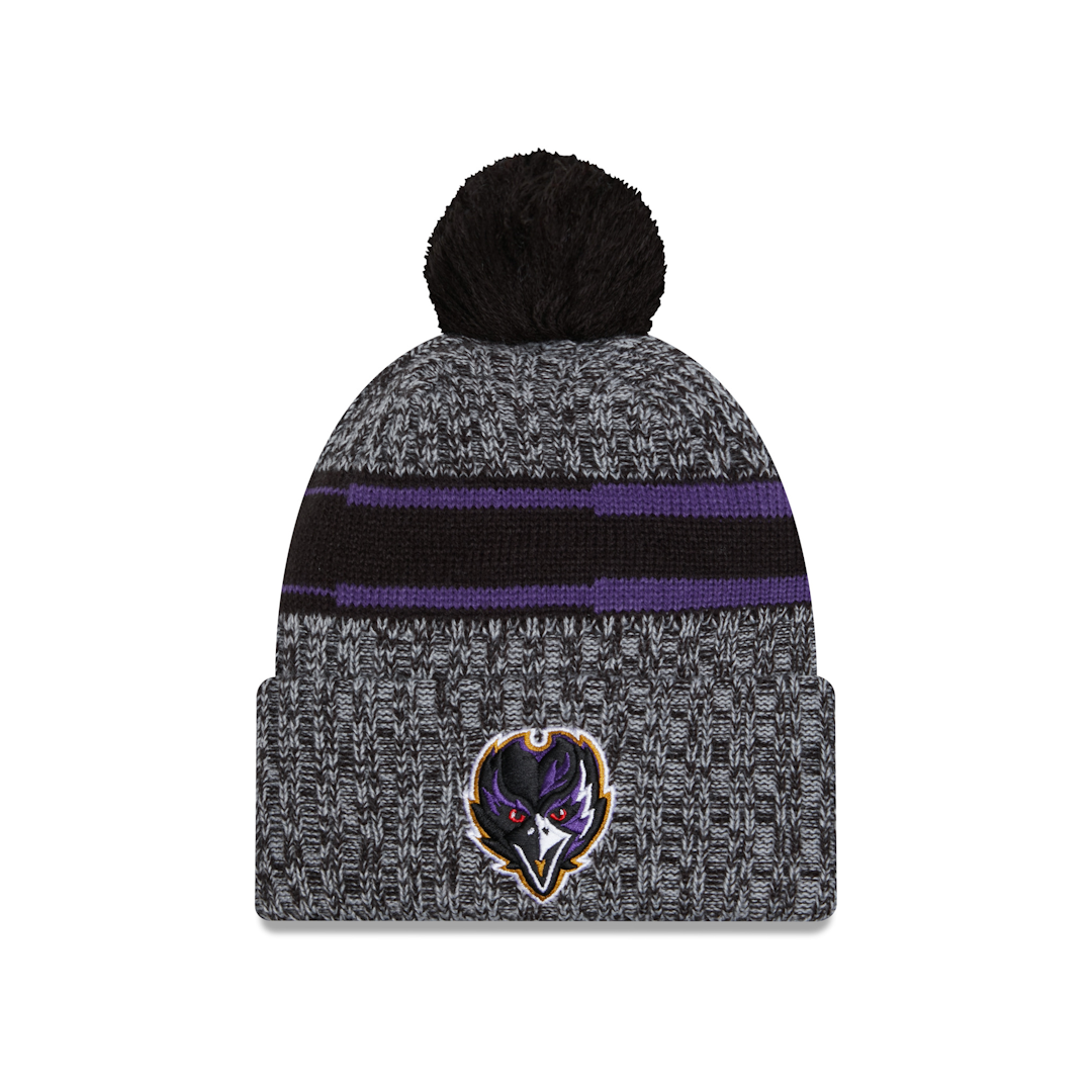 New Era - NFL Bobble Knit Sideline 2023 Baltimore Ravens