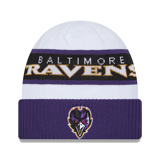 New Era - NFL Tech Knit Sideline 2023 Beanie Baltimore Ravens