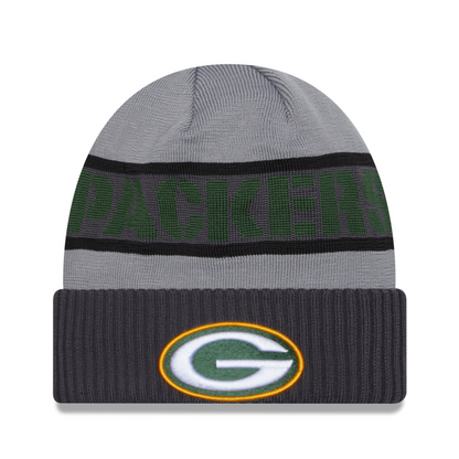 New Era - NFL Tech Knit Sideline 2023 Pipo Green Bay Packers Harmaa