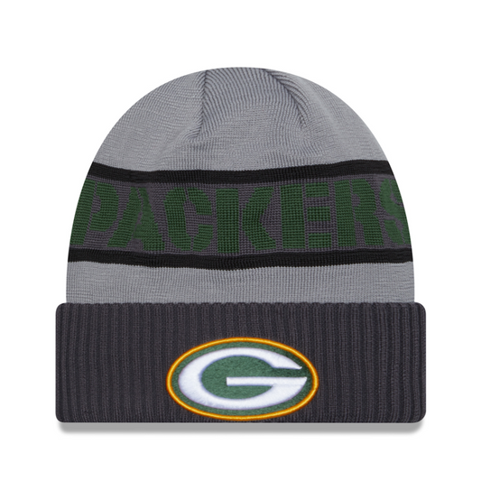 New Era - NFL Tech Knit Sideline 2023 Pipo Green Bay Packers Harmaa