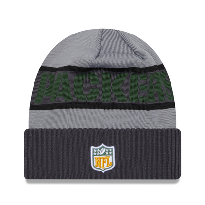 New Era - NFL Tech Knit Sideline 2023 Pipo Green Bay Packers Harmaa