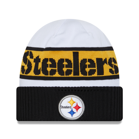 New Era - NFL Tech Knit Sideline 2023 Beanie Pittsburgh Steelers