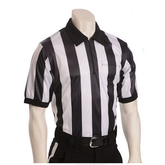 Referee shirt with short sleeves