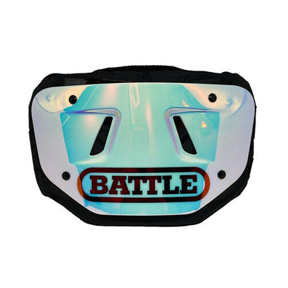 Battle - "Iridescent" Chrome Football Back Plate