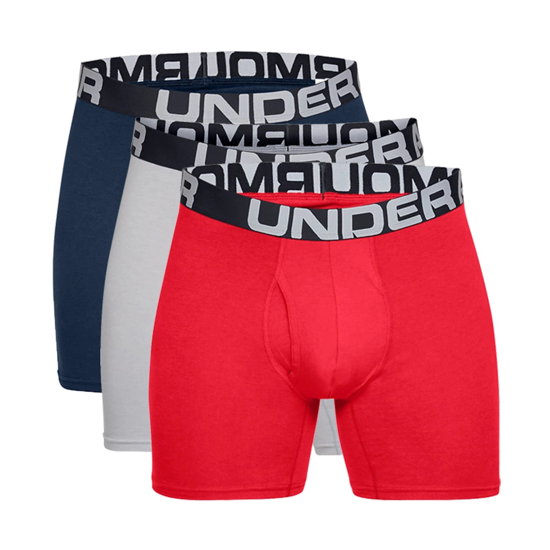 Under Armour - Charged Cotton 6'' 3-pack bokserit