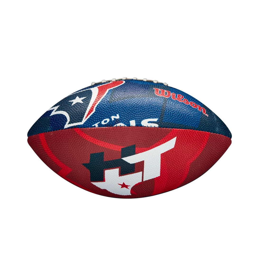 Wilson - NFL Team logo jr. jalkapallo Houston Texans