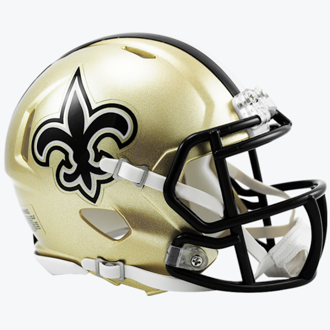 Riddell - NFL New Orleans Saints Mini Speed ​​Helmet