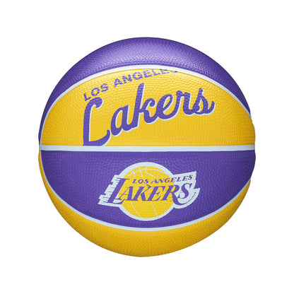 Wilson - NBA Retro Mini Los Angeles Lakers